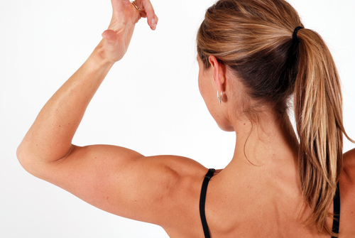 Womans-toned-arm